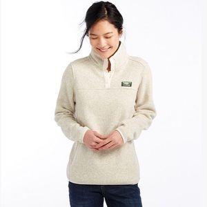 L.L. Bean Sweater Fleece Pullover Size Small